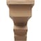 Ekena Millwork 6"W x 36"D x 12"H Thin Highland Rough Cedar Woodgrain TimberThane Corbel, Primed Tan CORUR06X36X12HLDRCPR - alternate 5